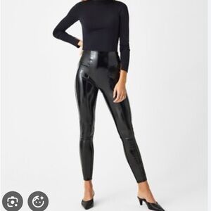 Spanx Shiny Leggings